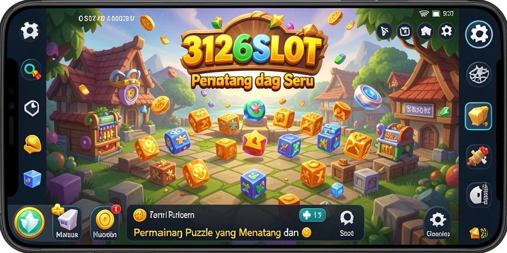 Tampilan gameplay 3126SLOT yang penuh warna dan menarik.