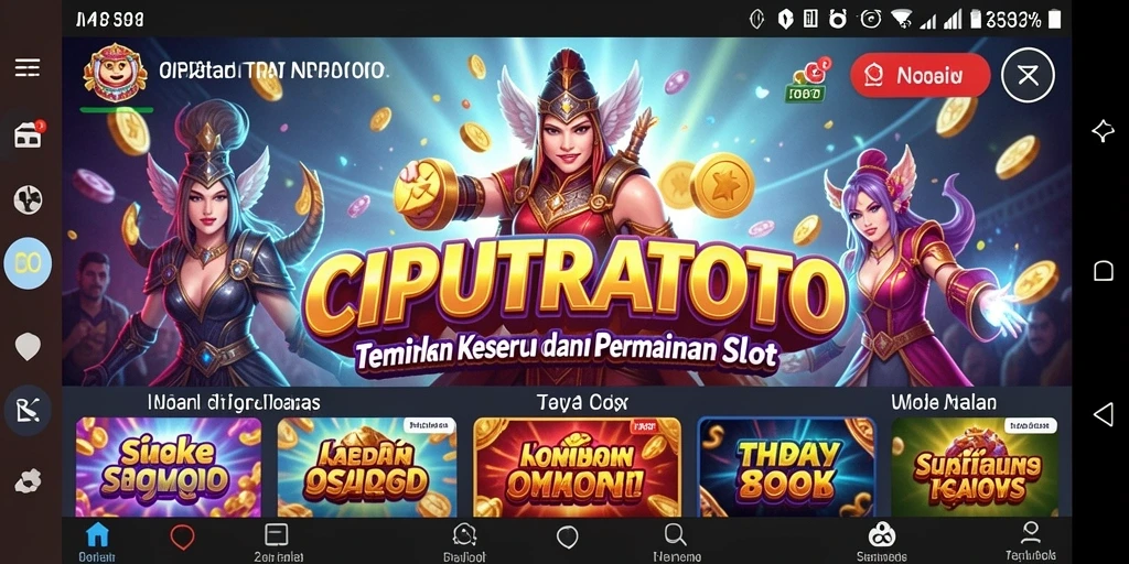 Tampilan gameplay menarik dari CIPUTRATOTO dengan efek visual yang mengesankan.
