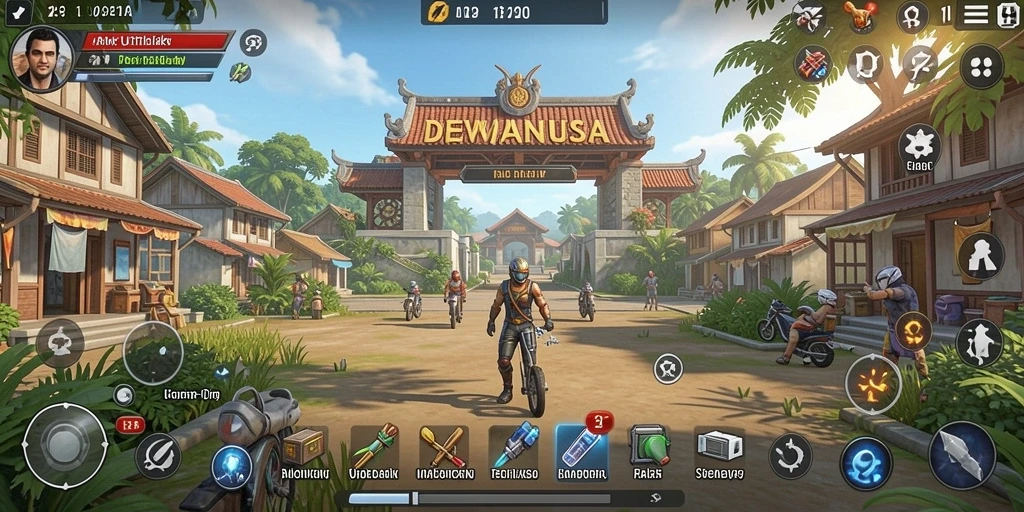 Tampilan antarmuka DEWANUSA yang mudah dipahami dan fungsional.