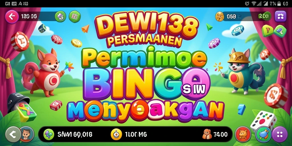 Screenshot DEWI138 menampilkan gameplay seru Bingo.