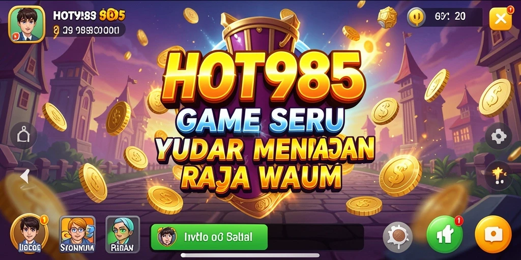 Tampilan gameplay HOT985 yang mengasyikkan dan santai.