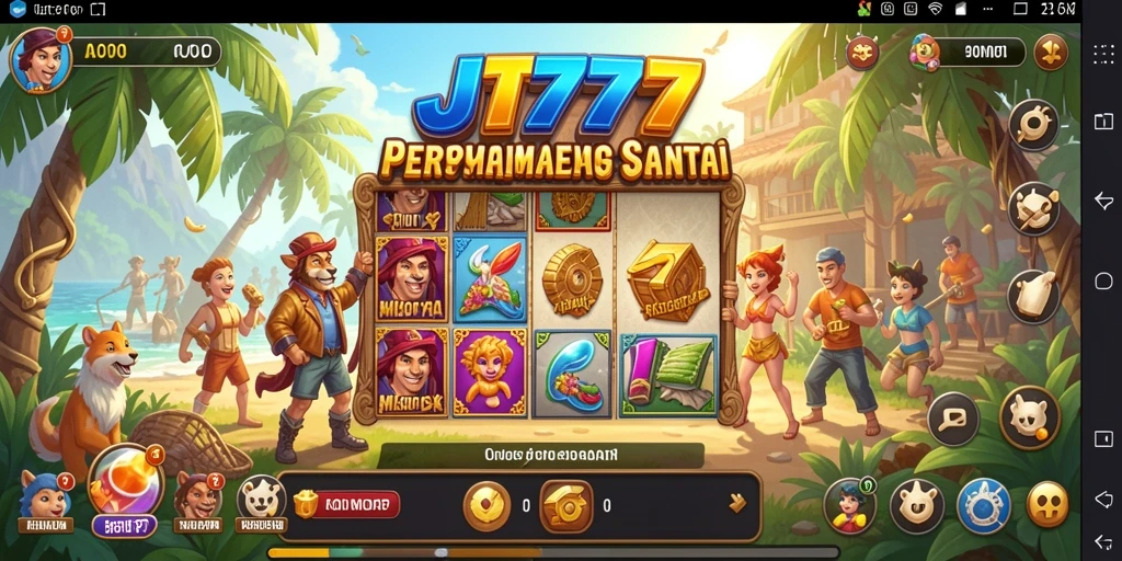 Screenshot gameplay JT777 menampilkan aksi seru dan grafis yang menarik.