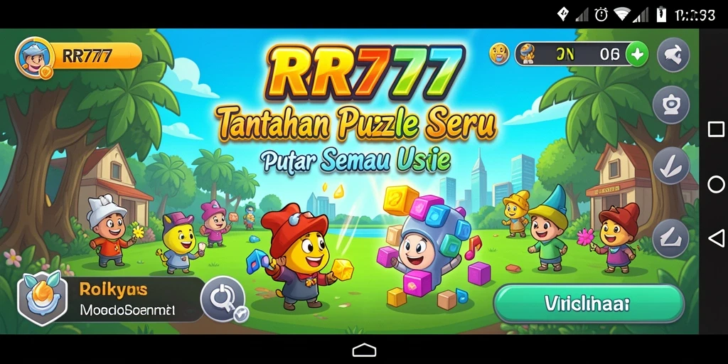 Gameplay RR777 menampilkan tantangan puzzle yang seru dan mendebarkan.