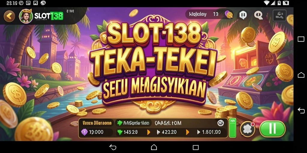 Tampilan gameplay SLOT138 dengan teka-teki yang menarik.