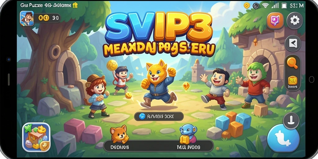 Tampilan gameplay SVIP3 yang menarik dan mendebarkan.