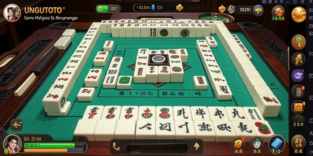 Screenshot gameplay UNGUTOTO yang menarik dan menawan.